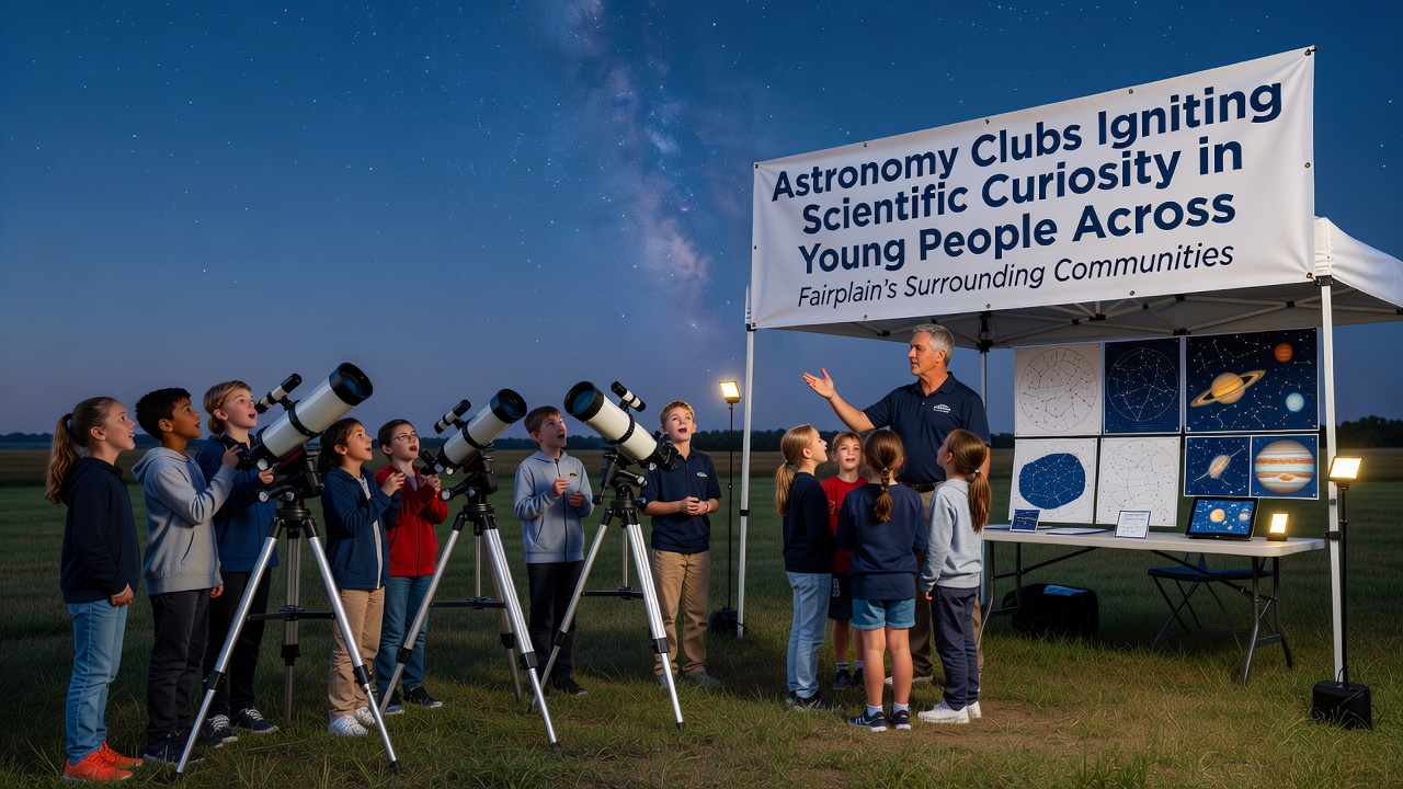 Astronomy Clubs Igniting Scientific Curiosity in Young People Across Fairplain's Surrounding Communities